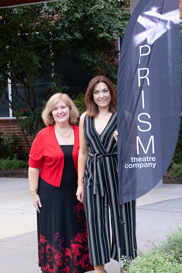 (left to right) Prism Theatre Founder Trish Brown Schmit and her business partner Joy Addler.